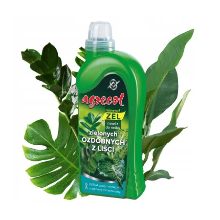 Agrecol meststof voor groene planten 1L